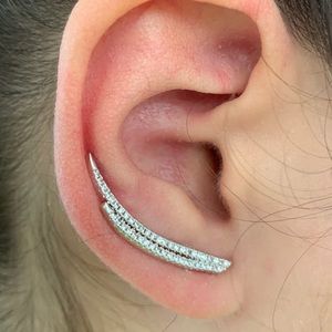 CARTILAGE EARRING - BATHED IN 24K GOLD - 2 PIECE